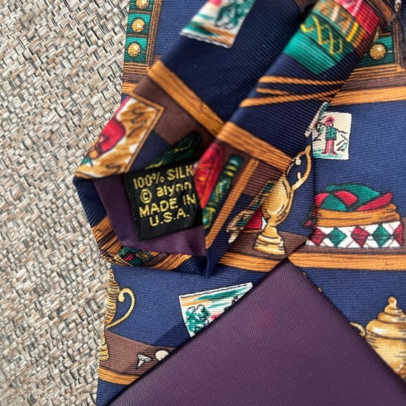 ❗️Alynn Neckwear Golf Collection 100% Silk Tie❗️ - Picture 6 of 7